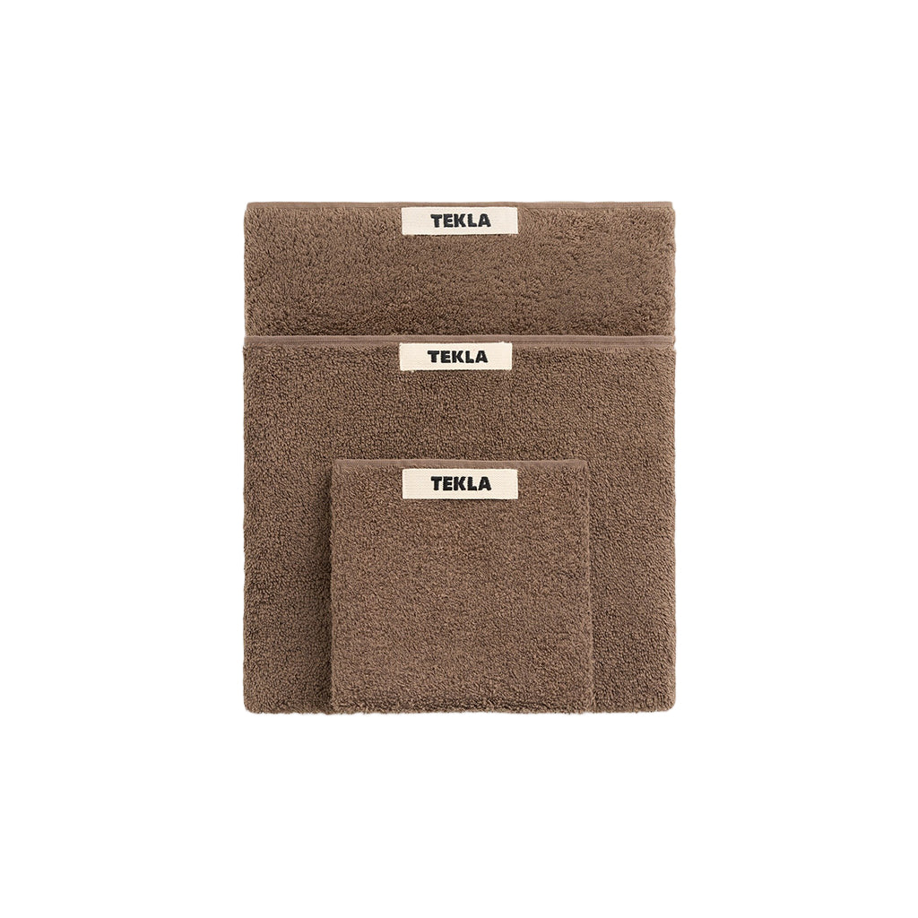 Terry Towel Kodiak Brown, Tekla