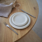 Barro Plate Small Off White, Set of Two