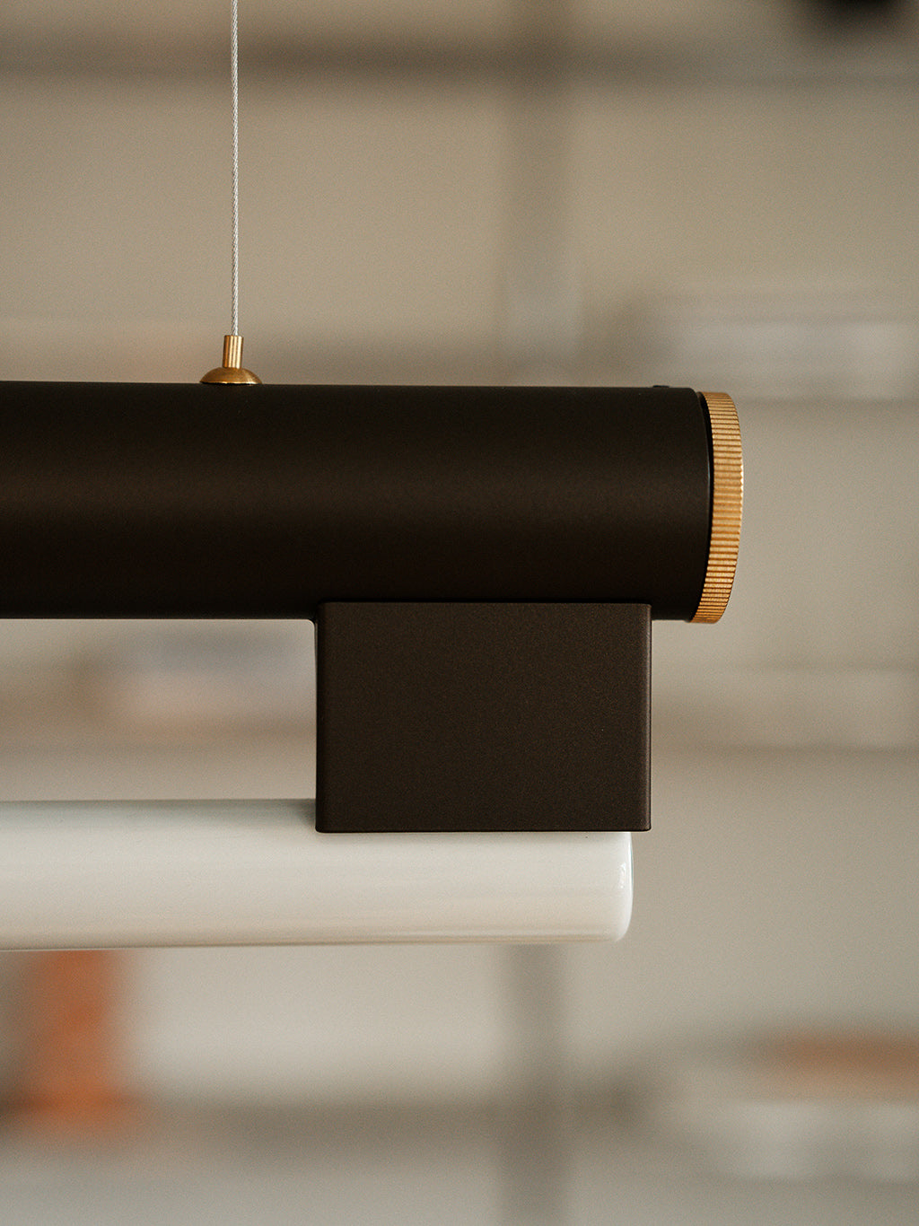 Eiffel Pendant 1000 Blackened Steel, Frama