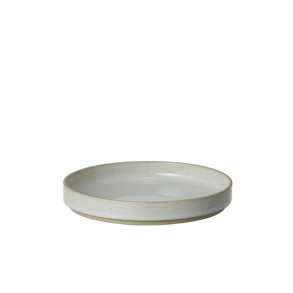 Hasami Plate Small Gloss Grey, Hasami Porcelain