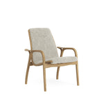 Laminett Easy Chair Oiled Oak Moonlight Sheepskin, Swedese