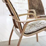 Laminett Easy Chair Oiled Oak Sahara Sheepskin, Swedese