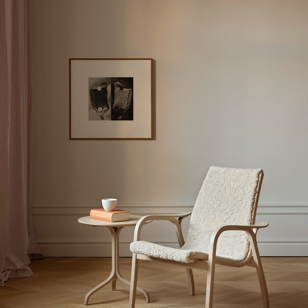 Laminett Easy Chair White Oak Moonlight, Swedese