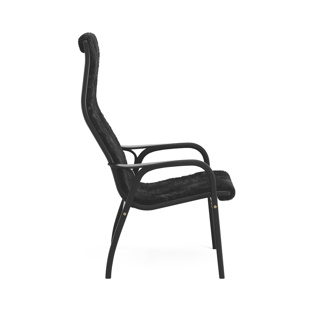 Lamino Easy Chair Full Black, Swedese