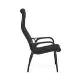 Lamino Easy Chair Full Black, Swedese