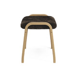 Lamino Stool Oiled Oak Espresso, Swedese
