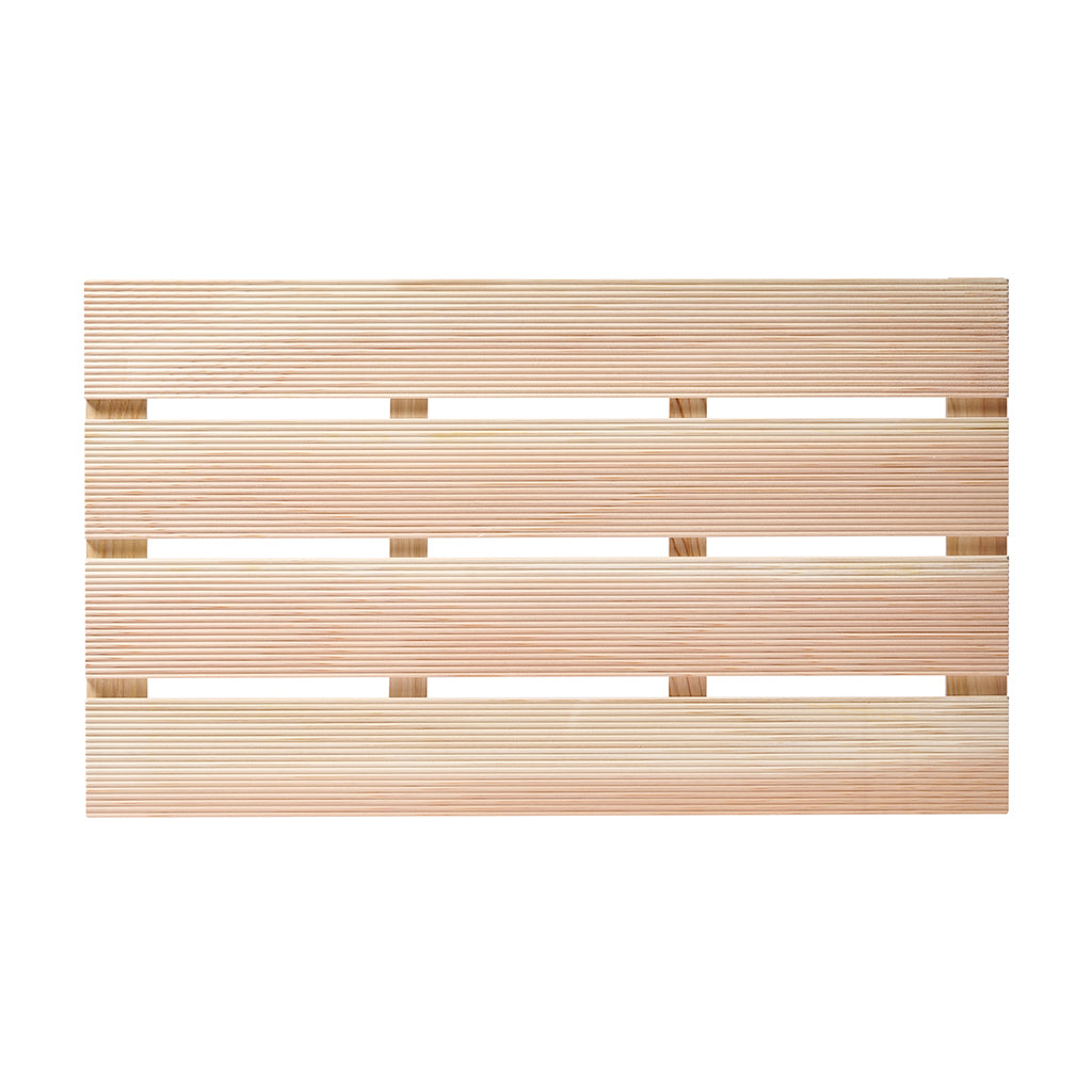 Japanese Hinoki Bath Mat, Tosaryu