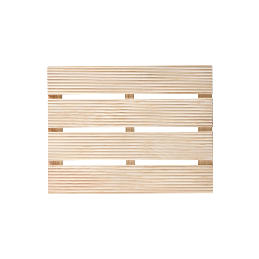 Japanese Hinoki Bath Mat Small, Tosaryu