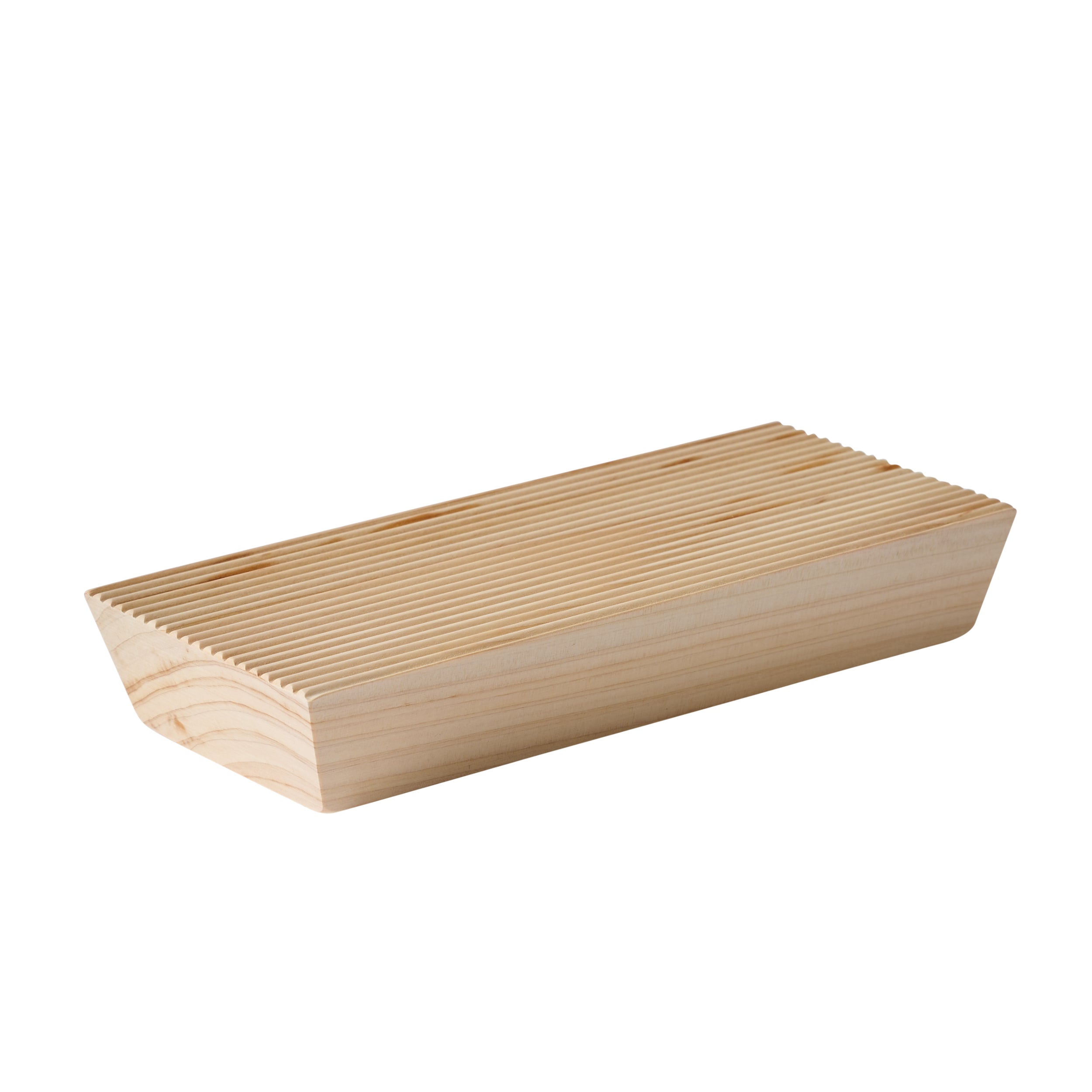 Japanese Hinoki Soap Dish Long, Tosaryu