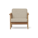 Block Lounge Chair Oak, Form & Refine