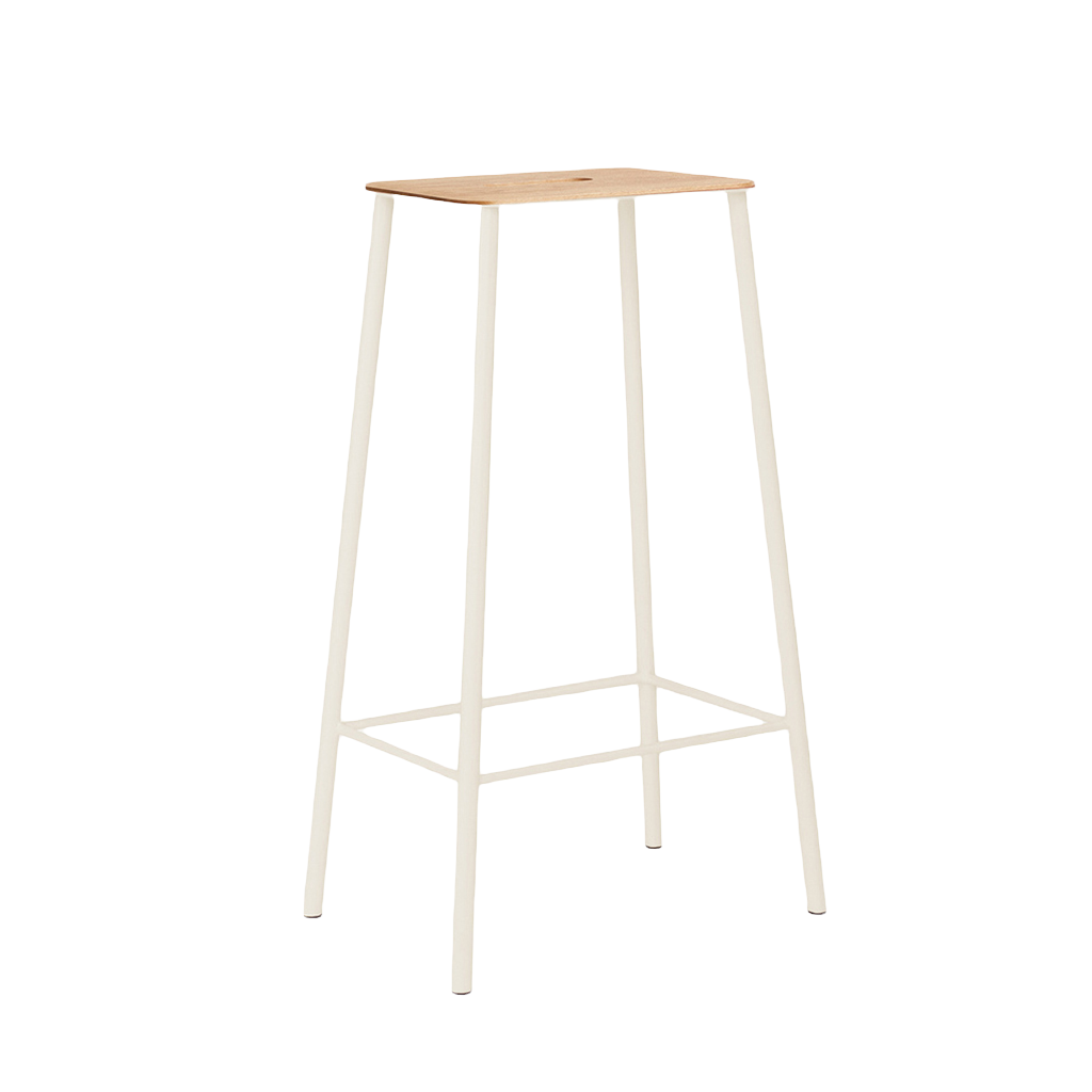 Adam Stool Warm White, Frama