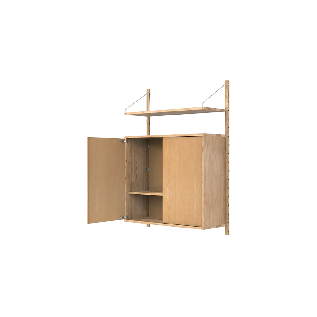 Shelf Library Medium With Cabinet, Frama