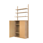 Shelf Library High With Large Cabinet, Frama