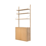 Shelf Library High With Medium Cabinet
