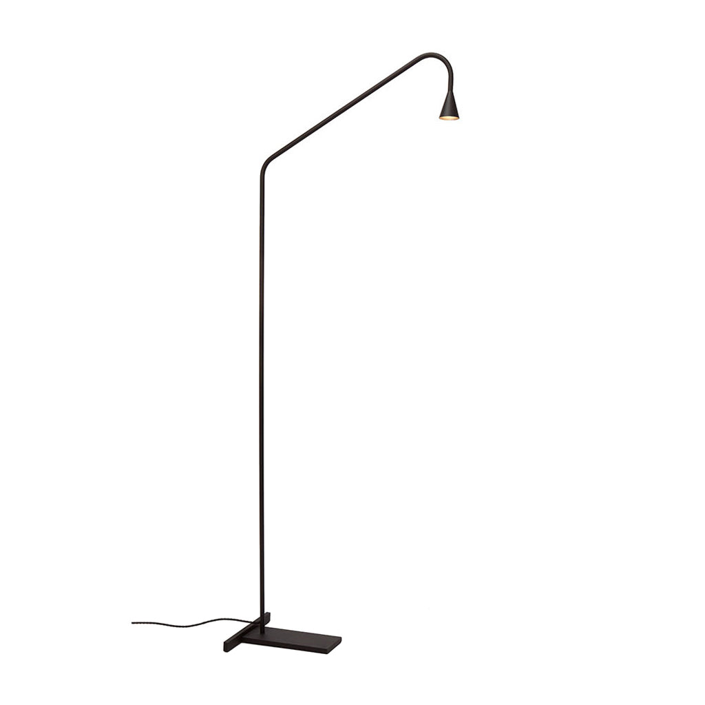 Austère Floor Lamp Black, Hans Verstuyft