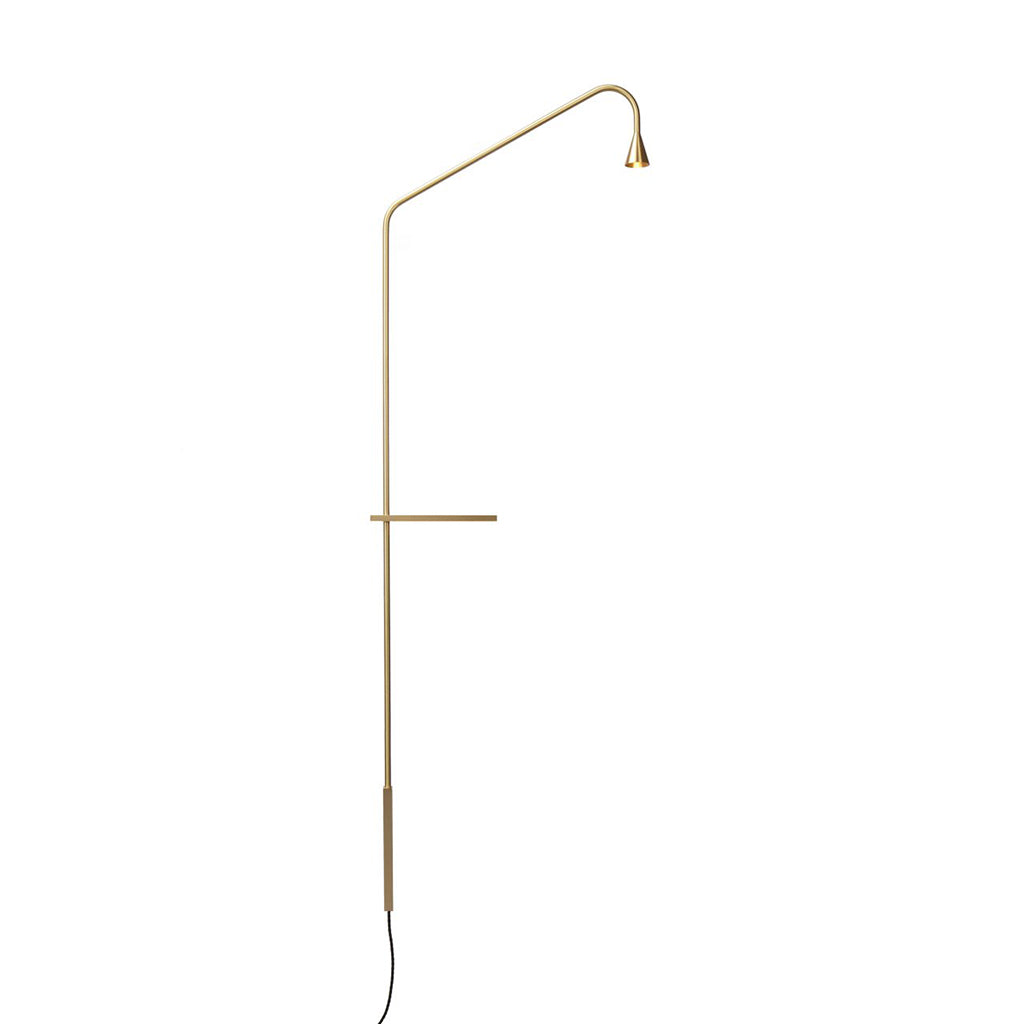 Austère Table Lamp Brass, Hans Verstuyft