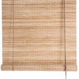 Natural Black Out Bamboo Roller Blinds, The Fine Store