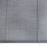 Steel Grey Bamboo Roller Blinds, The Fine Store