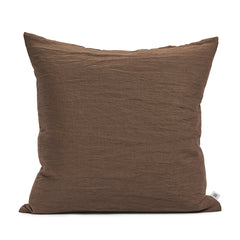 Linen Cushion Cocoa, By Mölle