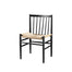 J80 Dining Chair Black, FDB Møbler