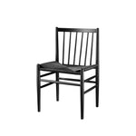 J80 Dining Chair Full Black, FDB Møbler