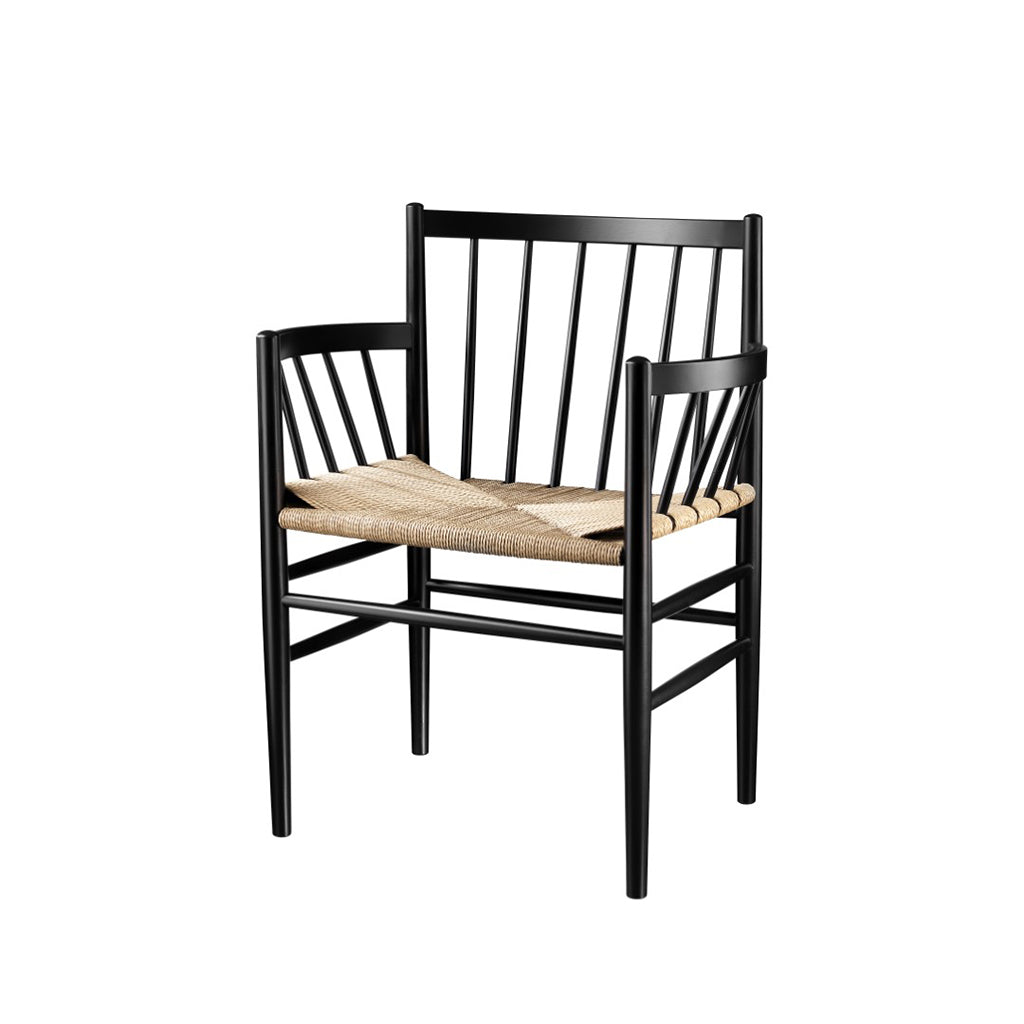 J81 Dining Chair Black, FDB Møbler
