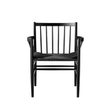 J81 Dining Chair Full Black, FDB Møbler