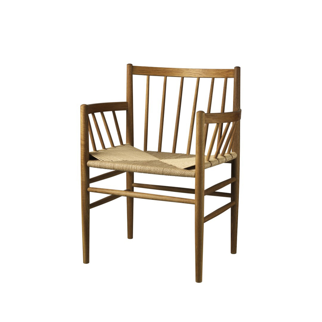 J81 Dining Chair Smoked Oak, FDB Møbler