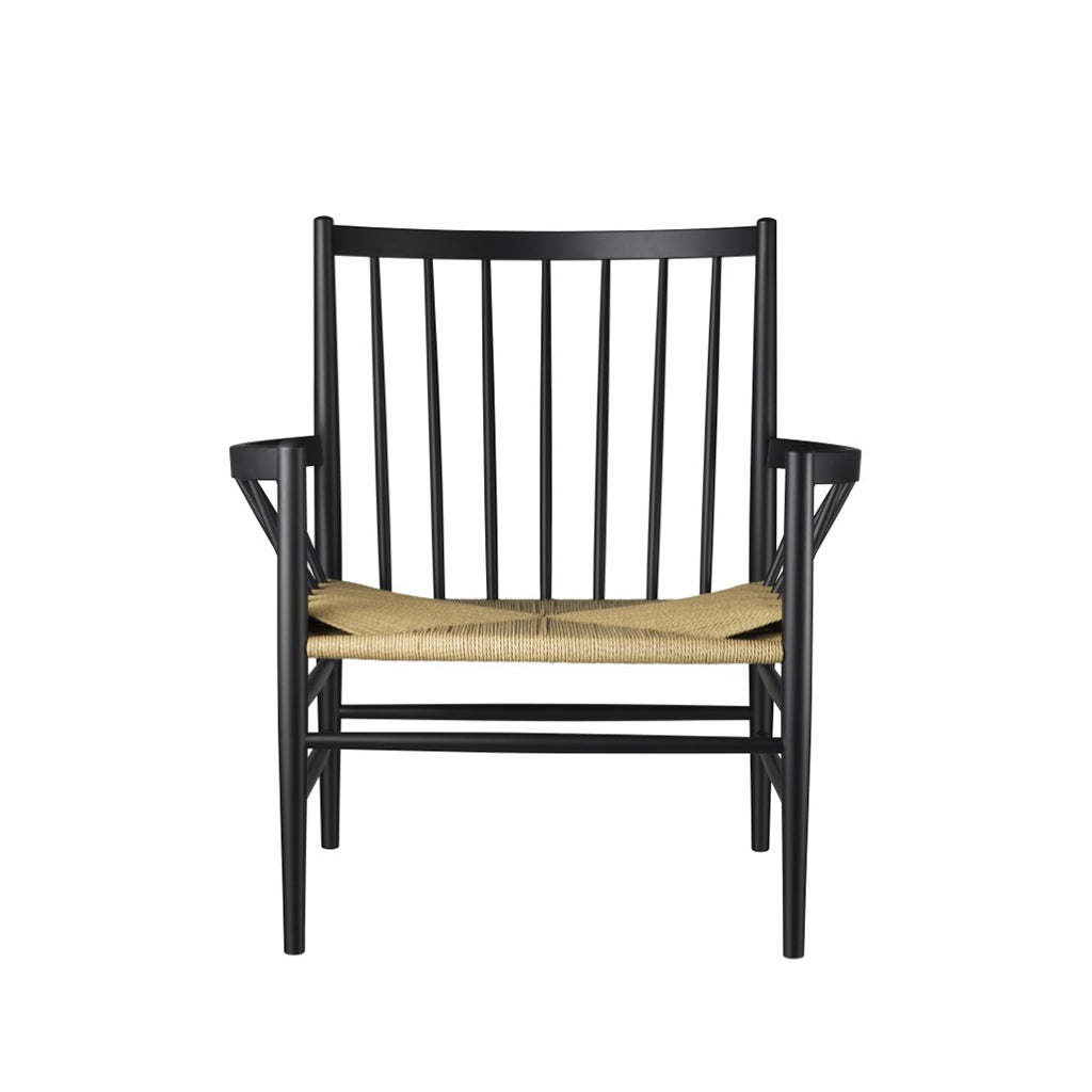 J82 Lounge Chair Black, FDB Møbler