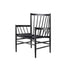 J82 Lounge Chair Full Black, FDB Møbler