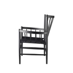 J82 Lounge Chair Full Black, FDB Møbler