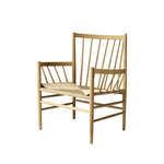 J82 Lounge Chair Oak, FDB Møbler