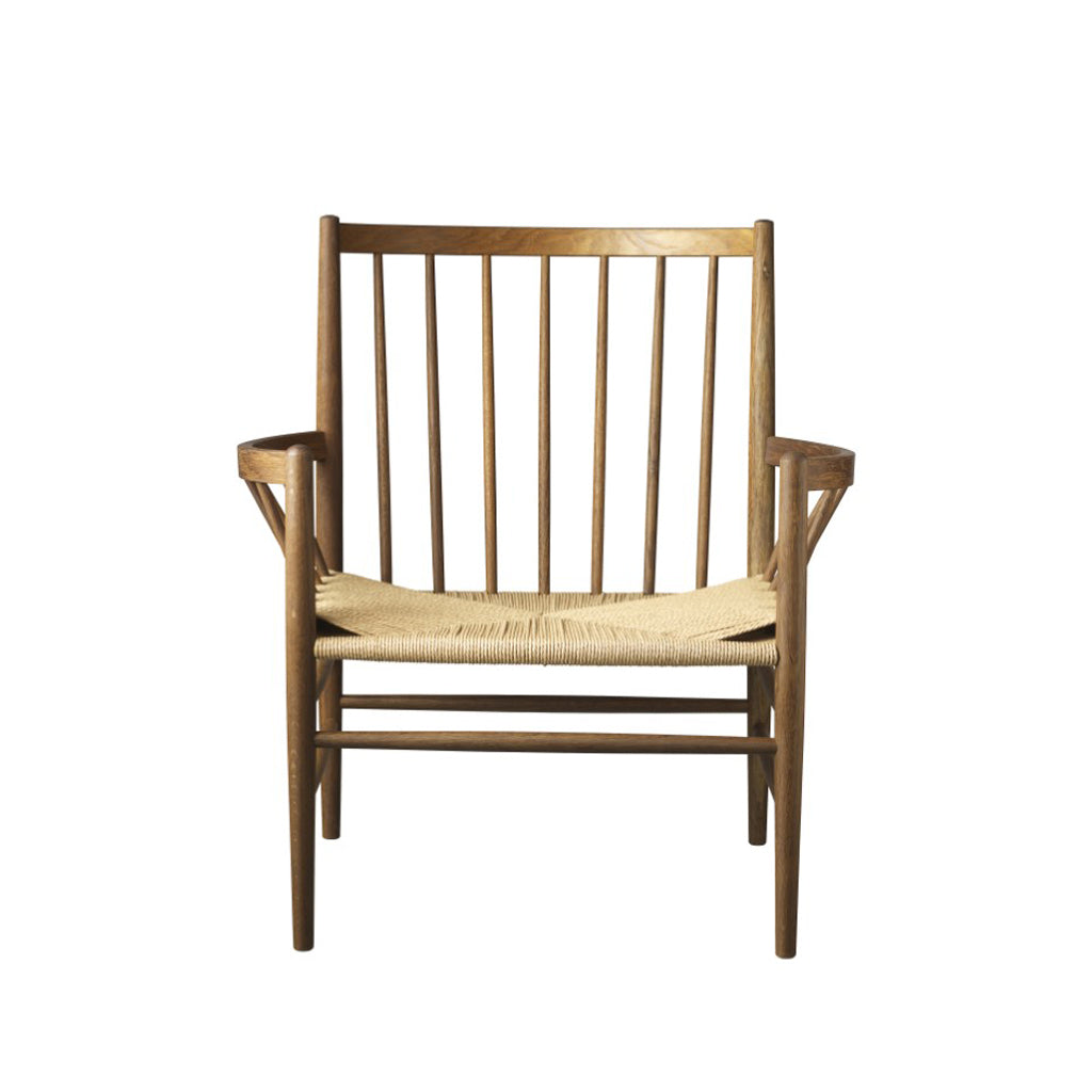 J82 Lounge Chair Smoked Oak, FDB Møbler