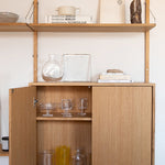 Shelf Library Medium With Cabinet, Frama