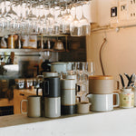 Hasami Tea Pot Tall Gloss Grey, Hasami Porcelain