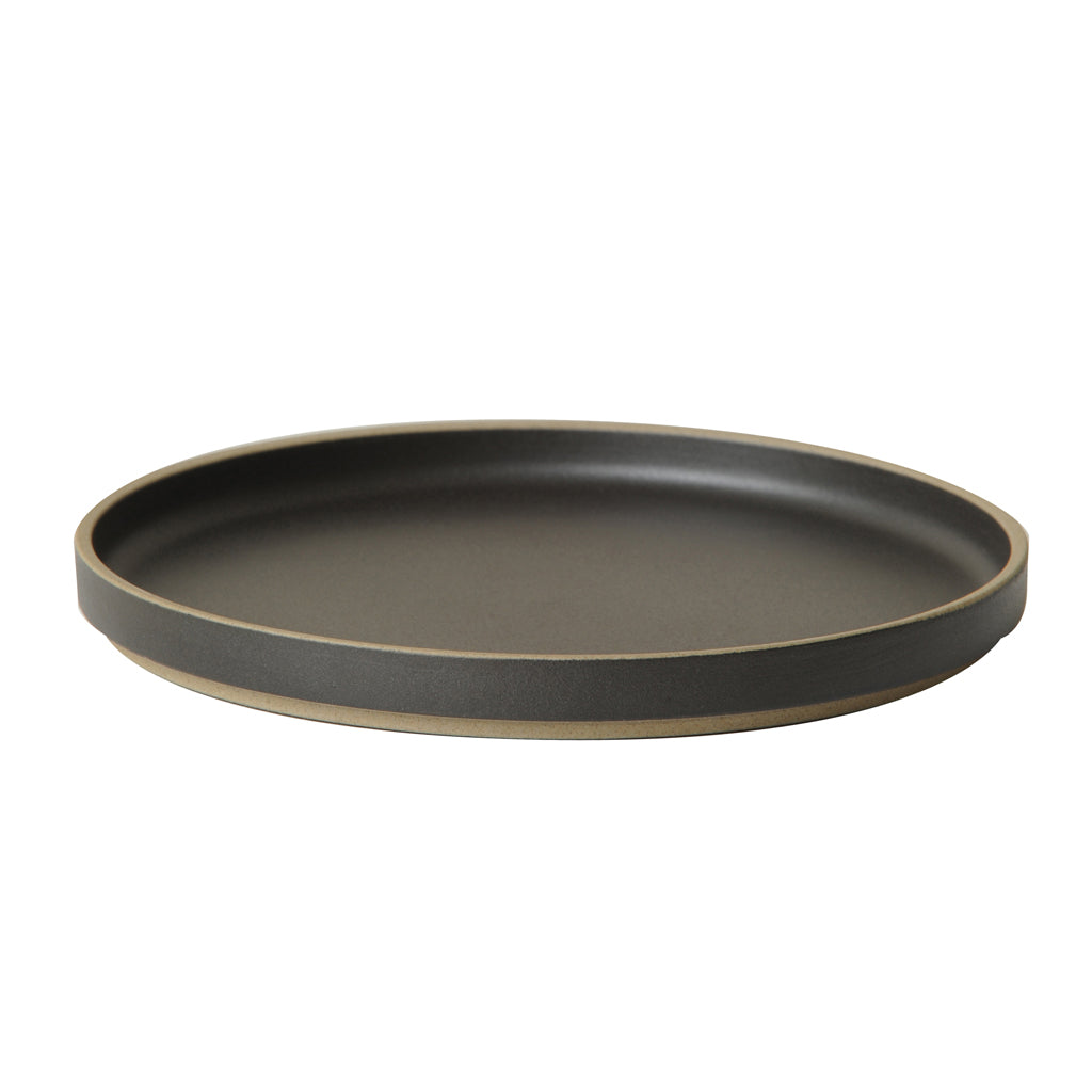 Hasami Plate Large Black, Hasami Porcelain