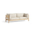 Arbour 3-Seater Oak Hallingdal 220, HAY