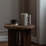 Androgyne Side Table Dark Stained Oak, Menu