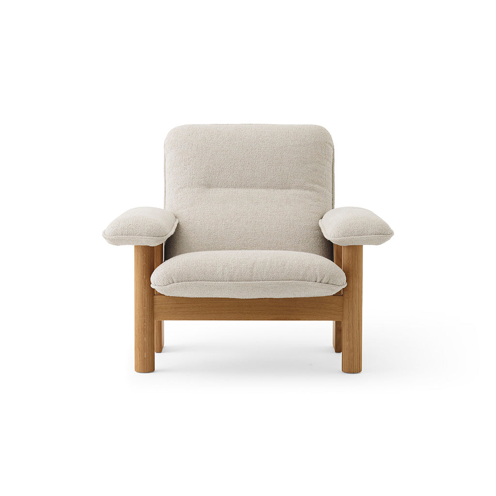 Brasilia Lounge Chair Oak Moss 011, Menu