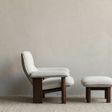 Brasilia Lounge Chair Walnut Moss 011, Menu