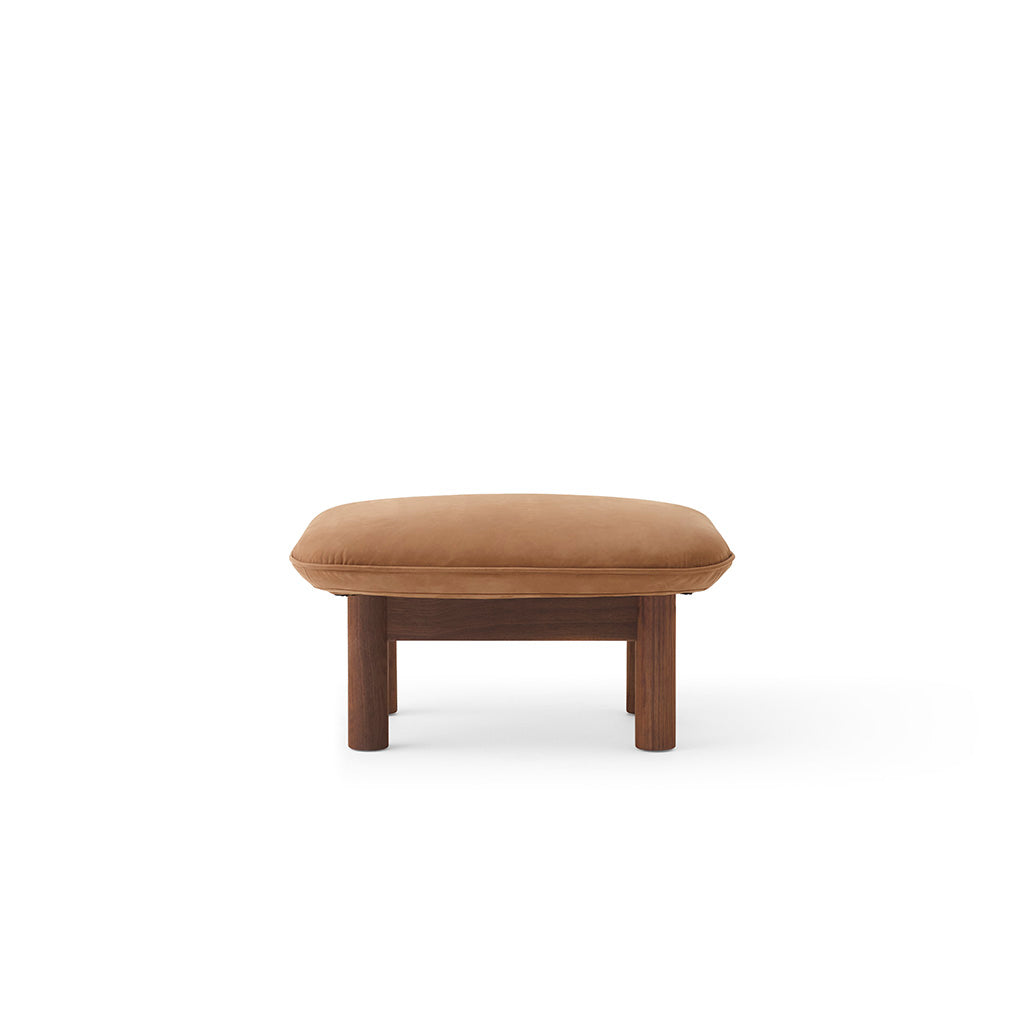 Brasilia Ottoman Walnut Dunes Cognac 21004, Menu