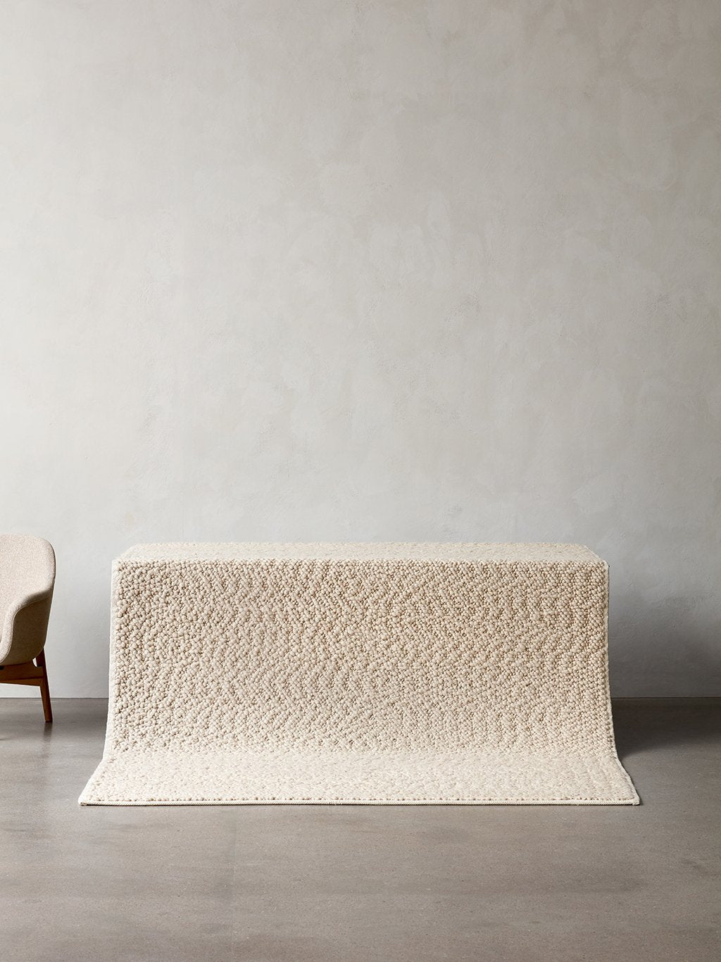 Gravel Rug Ivory, Menu