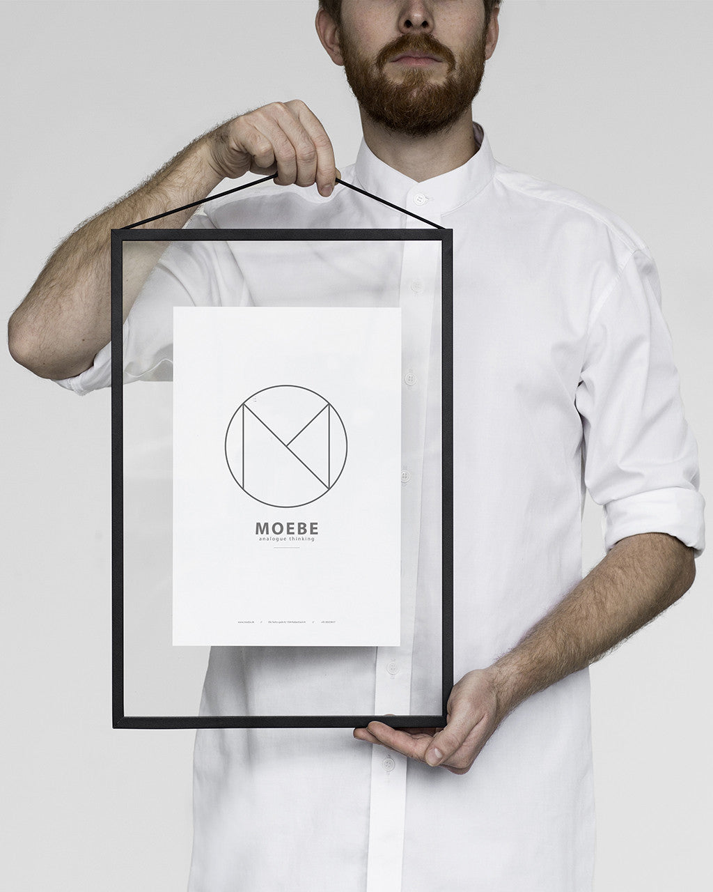 Black Aluminium Frame A3, Moebe