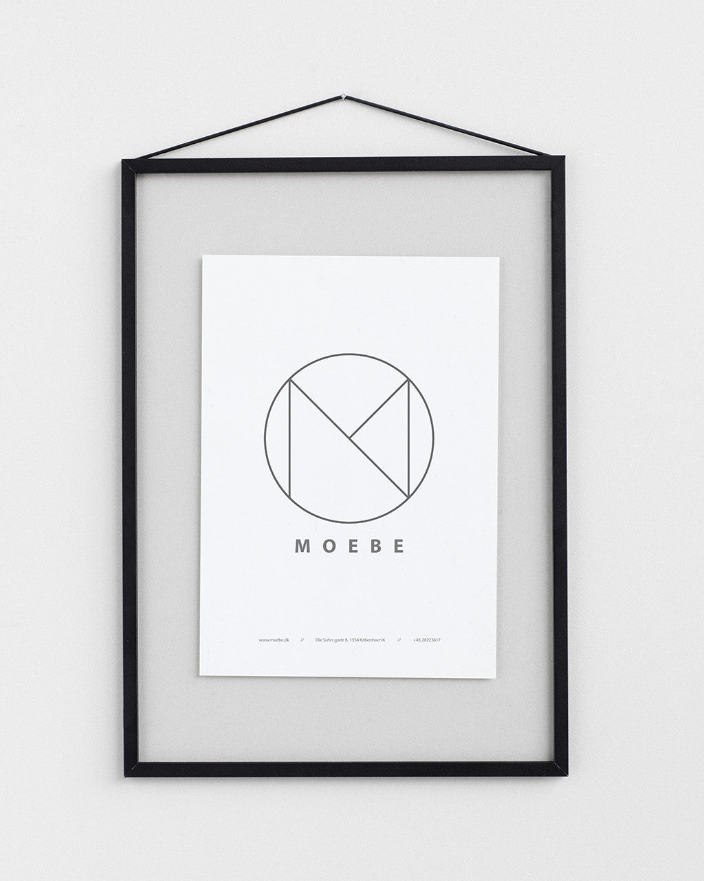 Black Aluminium Frame A3, Moebe