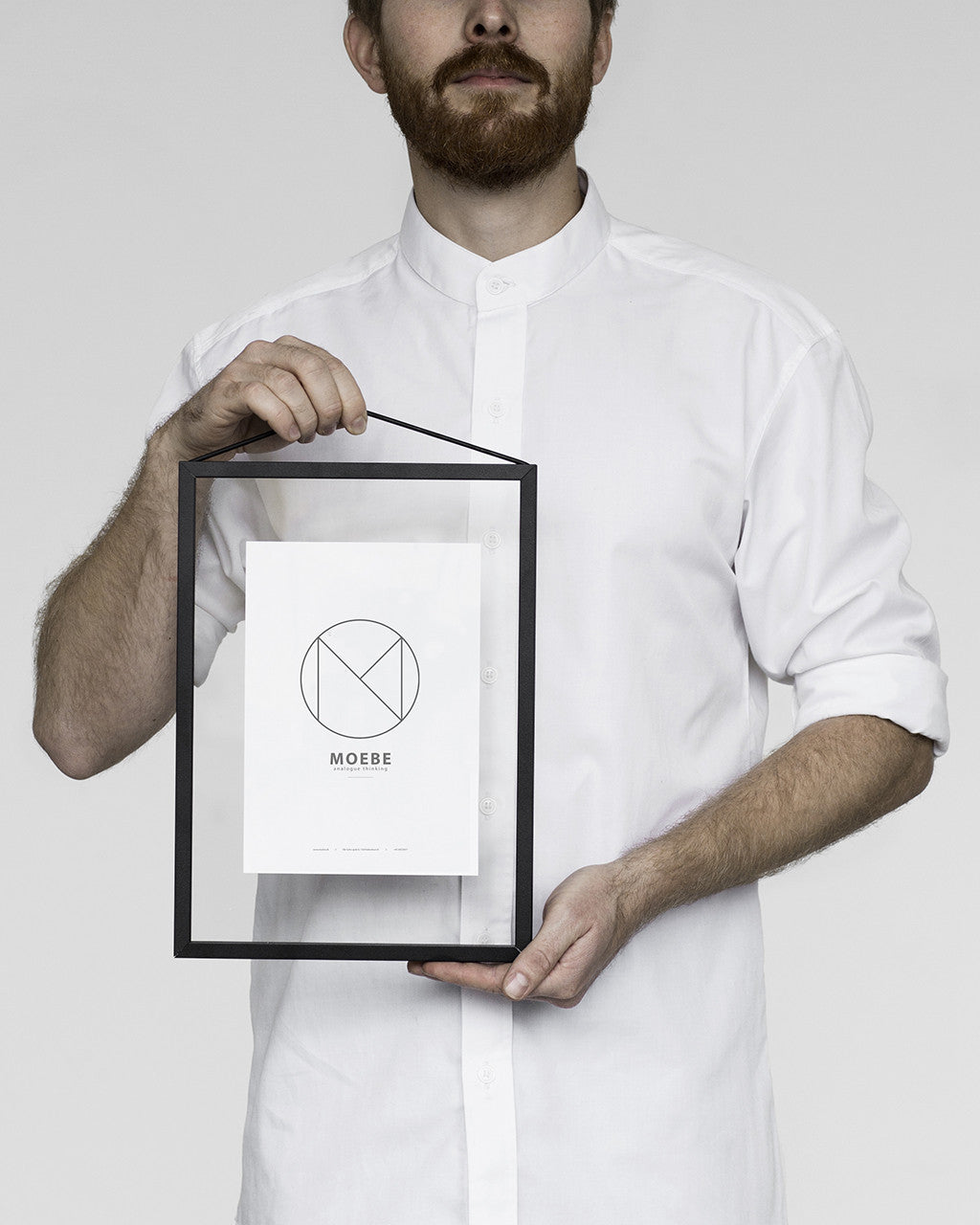 Black Aluminium Frame A4, Moebe