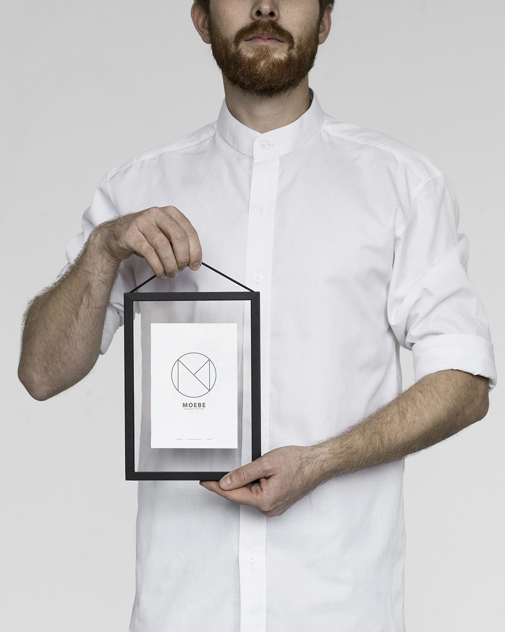 Black Aluminium Frame A5, Moebe