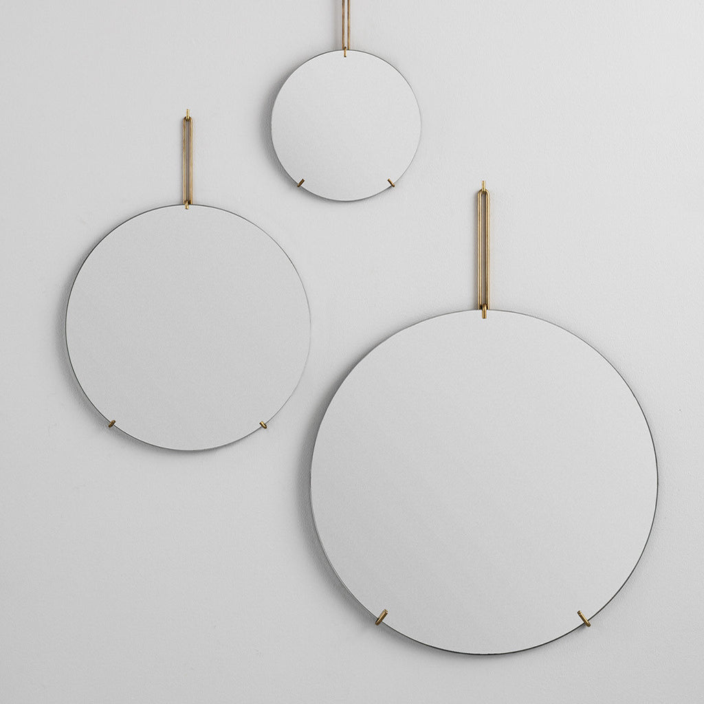 Wall Mirror Brass, Moebe