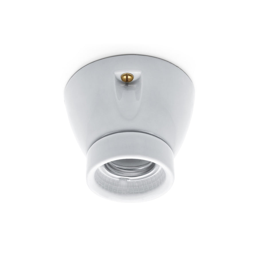 Ceiling Mount Porcelain Socket Light 10 Easy Pieces: Retro Ceiling