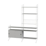 Shelving Unit With Cabinet