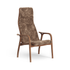 Lamino Oiled Walnut Sahara Sheepskin, Swedese